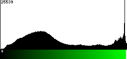 Green Histogram