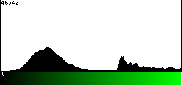 Green Histogram