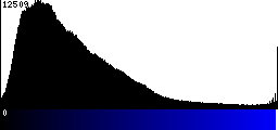 Blue Histogram