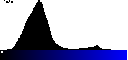 Blue Histogram