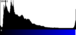 Blue Histogram