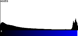 Blue Histogram