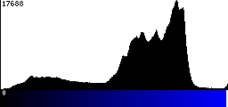 Blue Histogram