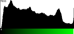 Green Histogram