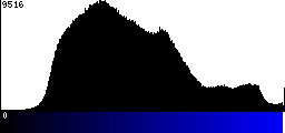 Blue Histogram