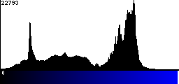 Blue Histogram