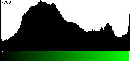 Green Histogram