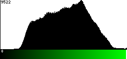 Green Histogram