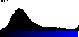 Blue Histogram