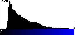 Blue Histogram