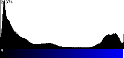 Blue Histogram