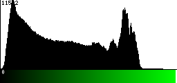 Green Histogram