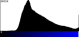 Blue Histogram