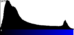 Blue Histogram