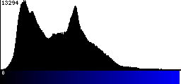 Blue Histogram