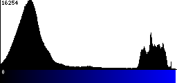 Blue Histogram