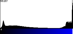 Blue Histogram