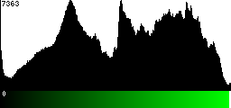 Green Histogram