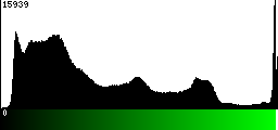 Green Histogram