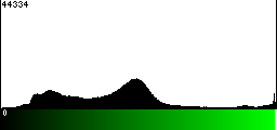 Green Histogram