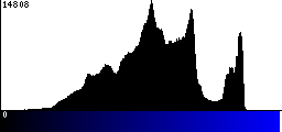 Blue Histogram