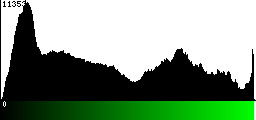 Green Histogram