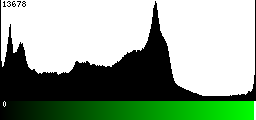 Green Histogram