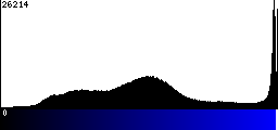 Blue Histogram