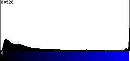 Blue Histogram