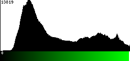 Green Histogram