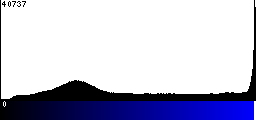 Blue Histogram