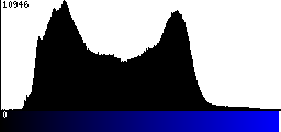 Blue Histogram