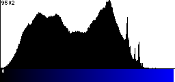 Blue Histogram