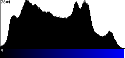 Blue Histogram