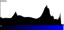 Blue Histogram