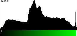 Green Histogram