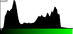 Green Histogram