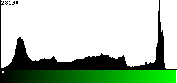 Green Histogram