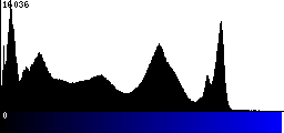 Blue Histogram