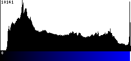 Blue Histogram