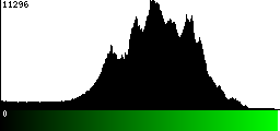 Green Histogram