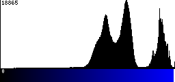 Blue Histogram