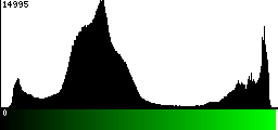 Green Histogram