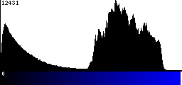 Blue Histogram