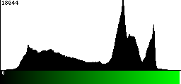 Green Histogram