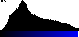 Blue Histogram