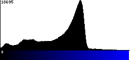 Blue Histogram