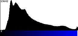 Blue Histogram