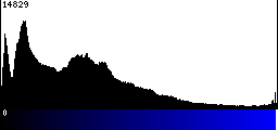 Blue Histogram