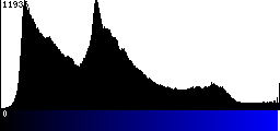 Blue Histogram